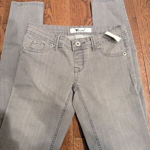 Women's Gray Slim Jeans - Wet seal